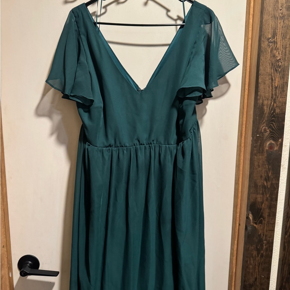 Birdy Grey Teal Maxi Dress